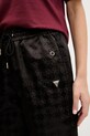 Guess pantaloni AOP nero V5YB14.WHFU0
