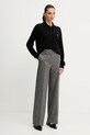 Παντελόνι με προσθήκη μαλλιού Iceberg B081.3080 γκρί AW25