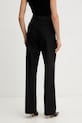 Odzież Weekend Max Mara spodnie wełniane BREAK 2525136013600 czarny