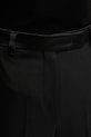 Weekend Max Mara spodnie wełniane BREAK czarny 2525136013600