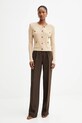 Guess spodnie THEOLINE W5YB08.WGHC2 brązowy AW25