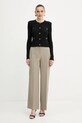 Guess spodnie DOROTHEE W5YB04.WHD92 beżowy AW25