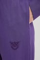 Pinko pantaloni de trening din bumbac violet 105508.A2RB