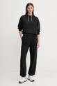 Βαμβακερό παντελόνι Pinko 105508.A2RB μαύρο AW25