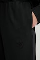 Pinko pantaloni de trening din bumbac negru 105508.A2RB