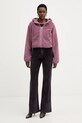 Kalhoty Pinko 105662.A2WS fialová AW25