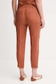Ρούχα Λινό παντελόνι United Colors of Benetton 4AGHDF079 πορτοκαλί