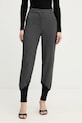 Pinko spodnie z elastanem szary 106120.A2ZT