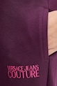 Versace Jeans Couture pantaloni de trening din bumbac burgundia 79HAAT06.CF01T