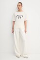 Спортивні штани United Colors of Benetton 3QAFDF01D бежевий AW25