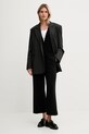 United Colors of Benetton spodnie 47CKDF09Y czarny AW25