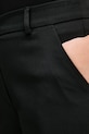 United Colors of Benetton spodnie czarny 4L4HDF07F