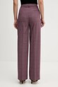 Îmbrăcăminte United Colors of Benetton pantaloni 4X8MDF07F burgundia