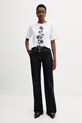 Blugirl Blumarine jeansy RF5097.D5037 granatowy AW25