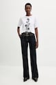 Blugirl Blumarine jeansy RF5097.D5037 granatowy AW25