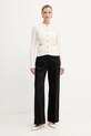 Patou spodnie bawełniane TR0020074 czarny AW25