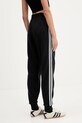 Ρούχα Βαμβακερό παντελόνι adidas Originals 3-Stripes JV7458 μαύρο