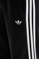 Βαμβακερό παντελόνι adidas Originals 3-Stripes μαύρο JV7458