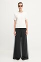 adidas Originals cotton joggers 3-Stripes JV7473 black