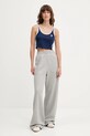 Хлопковые спортивные штаны adidas Originals Essentials JW2811 серый AW25