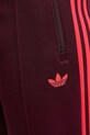 adidas Originals melegítőnadrág GRFX Trackpants JW6058 burgundia