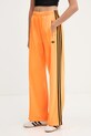 Spodnji del trenirke adidas Originals Firebird Pletenina oranžna JY2694