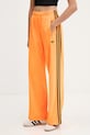 adidas Originals pantaloni de trening Firebird tricotaj portocaliu JY2694