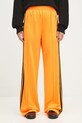 adidas Originals spodnie dresowe Firebird dzianina pomarańczowy JY2694