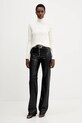 MSGM spodnie 3941MDP11.257616 czarny AW25