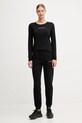 EA7 Emporio Armani spodnie dresowe AF10443.7W000801 czarny AW25