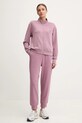 EA7 Emporio Armani spodnie dresowe AF12473.7W000418 różowy AW25
