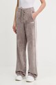 Guess spodnie dresowe EMILIA aplikacja beżowy V5BB09.Z1170