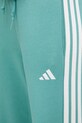 adidas pantaloni de trening 3-Stripes turcoaz JY3141