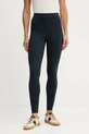 Weekend Max Mara legginsy BASILIO z elastanem granatowy 2525786061600