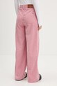 Odzież Tommy Jeans spodnie sztruksowe DW0DW21700 różowy