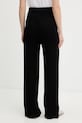 Odzież Armani Exchange spodnie z dodatkiem wełny XW000769.AF13774 czarny