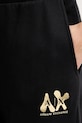 Armani Exchange spodnie dresowe bawełniane czarny XW000808.AF16192
