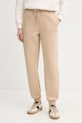 Armani Exchange spodnie dresowe z elastanem beżowy XW001287.AF16134