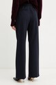 Îmbrăcăminte Weekend Max Mara pantaloni cu lână PETRA 2525136032600 bleumarin