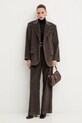 Вельветовые брюки Weekend Max Mara TANIA 2525136092600 коричневый AW25