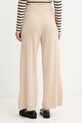 Odzież Weekend Max Mara spodnie wełniane JOSEF 2525336012600 beżowy