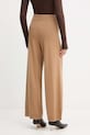 Îmbrăcăminte Weekend Max Mara pantaloni de lână JOSEF 2525336012600 maro