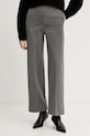 Брюки Weekend Max Mara ZELOTA прямой серый 2525786012600