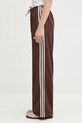 adidas Originals pantaloni tuta Firebird Tp KD2526 marrone AW25