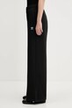 Παντελόνι φόρμας adidas Originals Essentials Wide Leg Fleece JX5251 μαύρο AW25