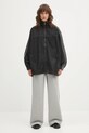 adidas Originals spodnie dresowe Essentials Wide Leg Fleece JX5252 szary