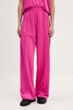 adidas Originals spodnie dresowe Firebird Tp dzianina różowy JY2696