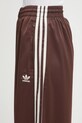 Спортен панталон adidas Originals Satin Tp Wl кафяв KD2541