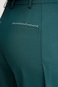 Patrizia Pepe pantaloni con lana turchese 2P1707.A475
