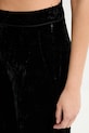 Брюки из велюра Patrizia Pepe 2P1709.J343 чёрный